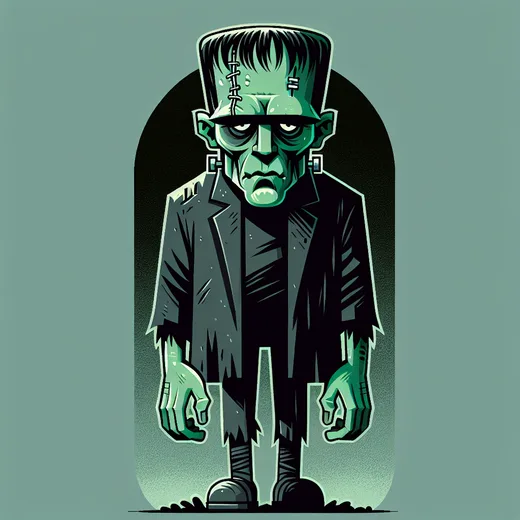 Cover artwork for Frankenstein